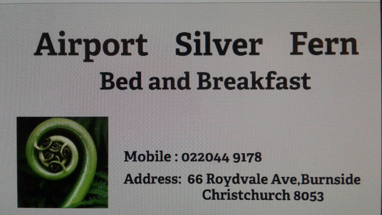 كريستتشيرش Airport Silver Fern Accommodation المظهر الخارجي الصورة